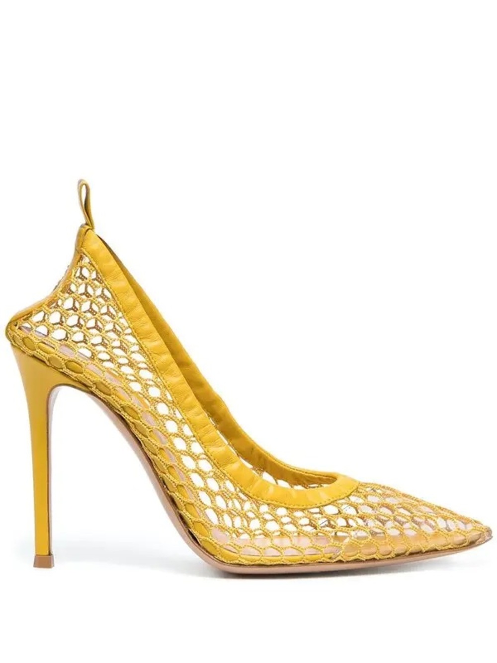 Gianvito Rossi Stiletto Heel Pump Yellow